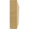 Ekena Millwork 2in. W x 8in. H x 16in. L Asheboro Woodgrain TimberThane Rafter Tail, Primed Tan RFTUR02X08X16ASHRCPR - alternate 2